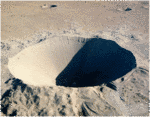 Crater created at Nevada Test Site